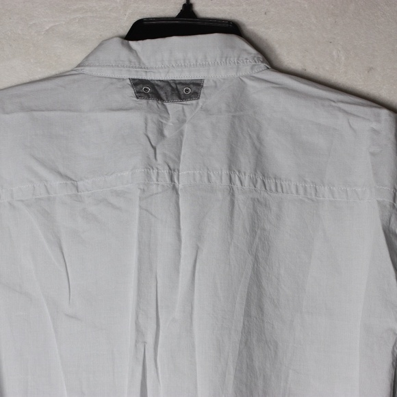 Calvin Klein Men's Shirt XXL Mirage Gray Button Down Long Sleeve NWT 100% Cotton - Picture 8 of 10